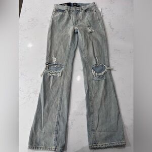 BDG Women's Bootcut Jeans in Light Blue